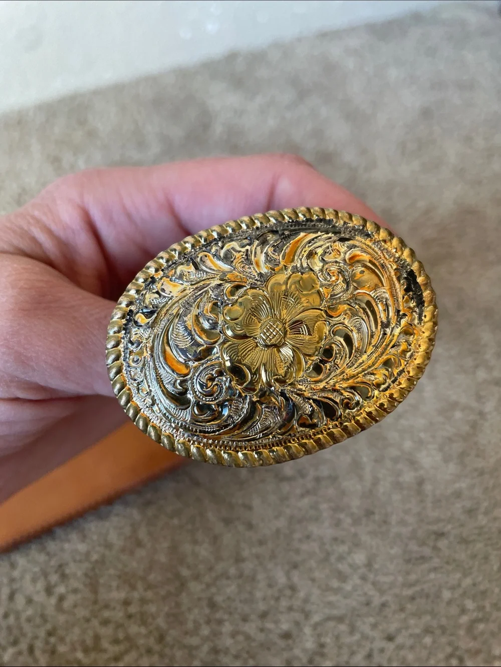 Crumrine genuine tooled